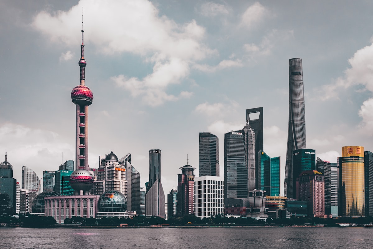 Shanghai's Pudong skyline on a clear day — China is fully open to American tourists in 2026